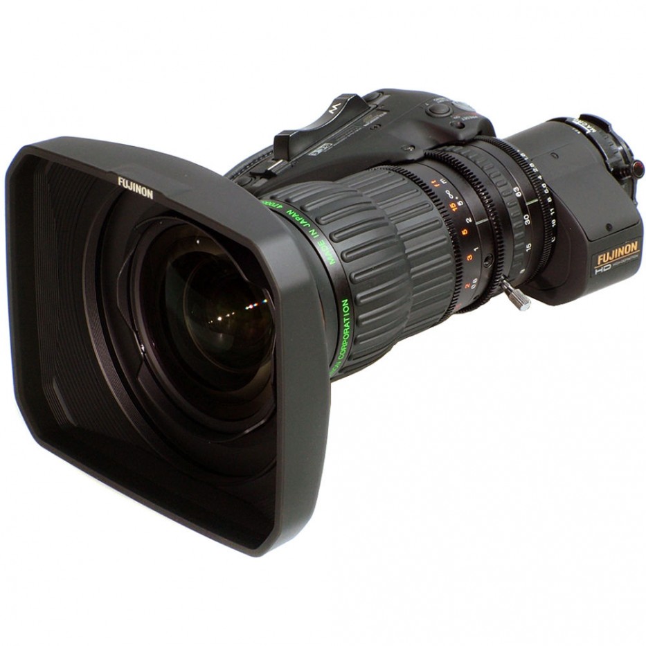 Fujinon HA14x4.5 wide angle broadcast lens