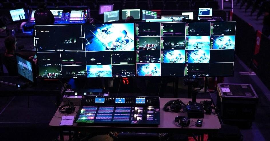 Apex live streaming and vision mixing system